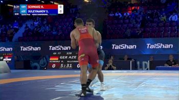 77 kg 1/4 Final - Roland Schwarz, Germany vs Sanan Suleymanov, Azerbaijan