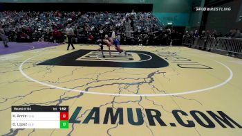 138 lbs Round Of 64 - Kaden Annis, Fruitland - B vs Donte Lopez, Gilroy