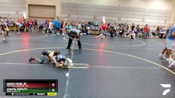 56 lbs Semis & 1st Wrestleback (8 Team) - Kohyn Deputy, SWAT Black vs Adam Husk Jr, The Funky Singlets