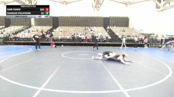 110-I lbs 3rd Place - Liam Vance, Bearcat Wrestling Club vs Charles Polifrone, Olympic
