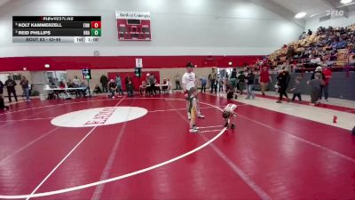 43-49 lbs Round 3 - Reid Phillips, HRA vs Kolt Kammerzell, Eaton Reds WC