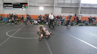 88 lbs Round 1 (8 Team) - TJ Markijohn, Neighborhood Wrestling vs Colt Samson, CP Wrestling