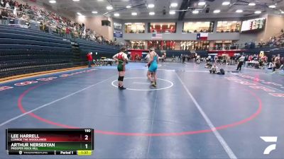 190 lbs Champ. Round 1 - Lee Harrell, Conroe The Woodlands vs Arthur Nersesyan, Prosper Rock Hill