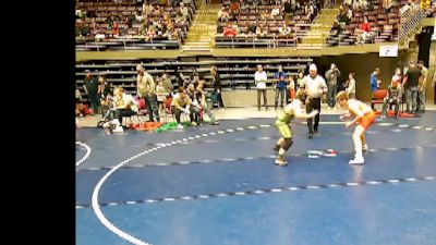 145 lbs Quarterfinal - Jack Nelson, Delta Wrestling Club vs Nathan Young, Gold Rush