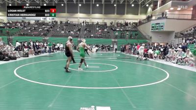 165 lbs Round 1 (16 Team) - Logan Holst, North Forsyth vs Cristian Hernandez, Buford HS