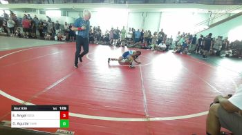 65 lbs Quarterfinal - Emma Angel, SoCal Hammers vs David Julian Aguilar, Threshold WC