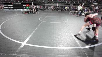 91 lbs Consi Of 8 #2 - Luke Rivara, Wyckoff vs Derek Danbe, Red Nose