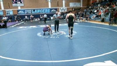 126 lbs Cons. Round 1 - Colton Grunkemeier, Lehi vs Camden Caufield, Roy