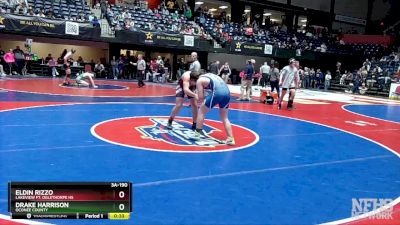 3A-190 lbs Cons. Round 2 - Drake Harrison, Oconee County vs Eldin Rizzo, Lakeview Ft. Oglethorpe HS