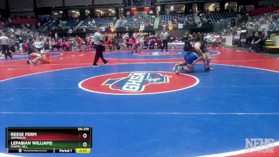 5A-215 lbs Cons. Round 2 - Reese Ferm, Jefferson vs LeFabian Williams, Chapel Hill