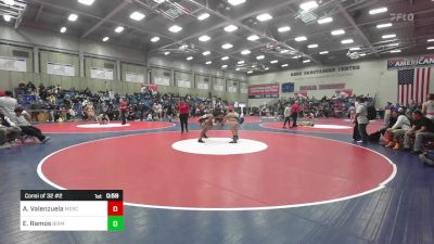 175 lbs Consi Of 32 #2 - Angel Valenzuela, Merced vs Emiliano Ramos, Birmingham