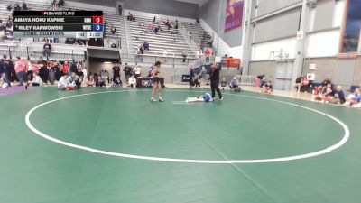 49 kg Cons. Quarters - Amaya Hoku Kapihe, Golden Back MRTC vs Riley Karwowski, Wyoming Seminary