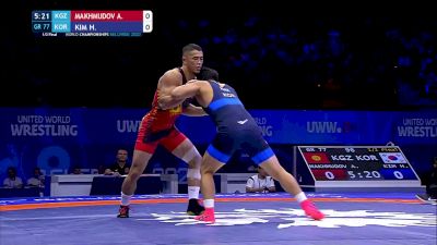 77 kg 1/2 Final - Akzhol Makhmudov, Kyrgyzstan vs Hyeonwoo Kim, Korea