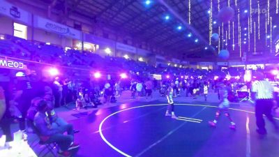 88 lbs Consi Of 8 #2 - Emillie Fischer, Team Garcia vs Ayla Enloe, Team Montana