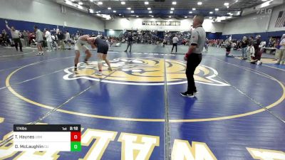 174 lbs Quarterfinal - Tyler Haynes, Southern Maine vs Desmond McLaughlin, Castleton