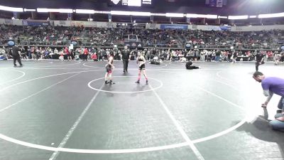 79.1 lbs Consi Of 4 - Angelina Schmalz, Pleasant Hill Youth Wrestling Club vs Haven Drew, Rogue Warrior Wrestling