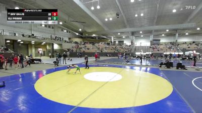 50 lbs Cons. Round 3 - Sev Gillis, Blackman Wrestling vs Eli Primm, Commanders Wrestling