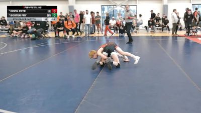 84 lbs 5th Place Match - Devin Frye, Eastern Oregon Elite vs Bosten Fry, Sanderson Wrestling Academy