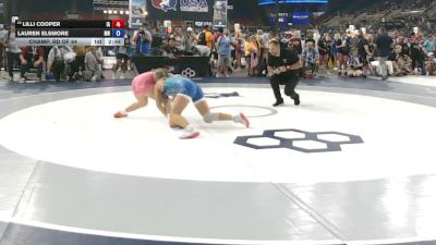 130 lbs Champ. Rd Of 64 - Lilli Cooper, Iowa vs Lauren Elsmore, Minnesota