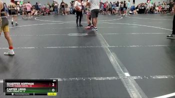 84 lbs Round 3 (6 Team) - Carter Lirgg, Terps Xtreme MS vs Shaeffer Hoffman, Steller Trained Mantis