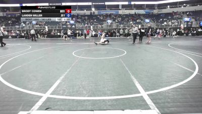 163 lbs Consolation - Brody Cowen, Brtc vs Landen Miller, Jr Vikings