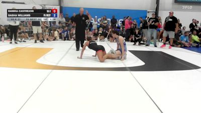 56 lbs Rr Rnd 7 - Danika Castrejon, VA Killers - W vs Sasha Williams, PA West Yellow - W