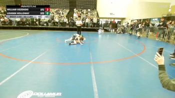 62-J lbs Semifinal - William Uszenski, Apex vs Louden Holloway, Overtime
