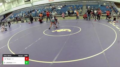 14U Girls - 105 lbs Cons. Semis - Dalila Tovar, Victory Wrestling-Central WA vs Guilianna Latshaw, Buffalo Valley Wrestling Club