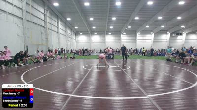 115 lbs Jocelyn Danbe, New Jersey vs Annalee Pierson, South Dakota