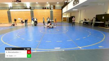 157 lbs 3rd Place - Amir Mamadsaidov, PTC Wrestling vs Hunter Cook, Lumpkin County Wresting