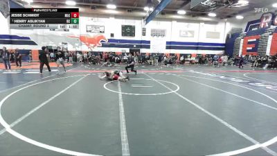 132 lbs Champ. Round 3 - Henry Aslikyan, Birmingham Charter vs Jesse Schmidt, ML King