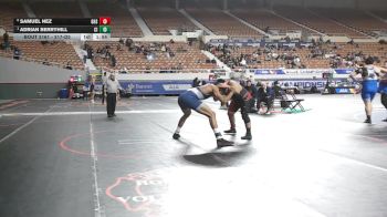 217-D2 Quarterfinal - Adrian Berryhill, Cienega High School vs Samuel Nez, Glendale High School