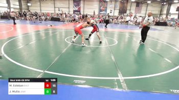 132 lbs Rr Rnd 2 - Michael Esteban, Team Shutt Penguin vs Justin Mullis, Journeymen Wrestling Black