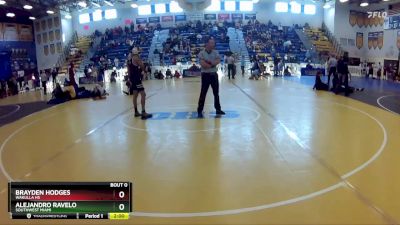 106 Blue Round 5 - Brayden Hodges, Wakulla Hs vs Alejandro Ravelo, Southwest Miami