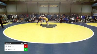 288 lbs 3rd Place - Anthony Nava, Toppenish (WA) vs Mark Marin, Clovis