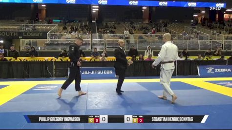 Sebastian Henrik Sonntag vs Phillip Gregory Ingvalson 2025 Pan Jiu Jitsu IBJJF Championship