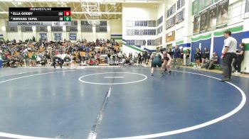 235 lbs Cons. Round 2 - Ella Godby, Liberty Charter vs Nirvana Tapia, San Marcos