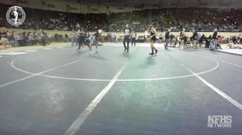 3A-144 lbs Semifinal - Brantz Bateman, MARLOW vs Dylan Abbott, SPERRY