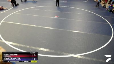 115-118 lbs Round 3 - Kiera Hagman, Minnesota vs Kamdyn Saulter, Summit Wrestling Academy