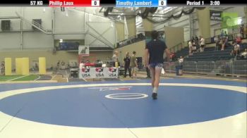 57kg 3rd Place Match Phillip Laux (Iowa) vs. Tim Lambert (Nebraska)