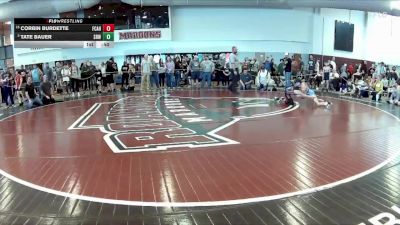 67 lbs Champ. Round 1 - Corbin Burdette, Matoaca Wrestling Club vs Tate Bauer, Staunton River Wrestling Club