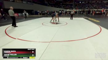 3A-220 lbs Quarterfinal - Dayne Muller, Siuslaw vs Kaison Smith, Warrenton