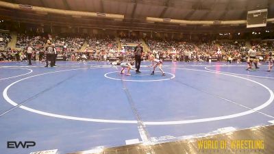 55 lbs Round Of 32 - Camri Bales, Eastside United vs Preslie Dickerson, Blue Devil Wrestling