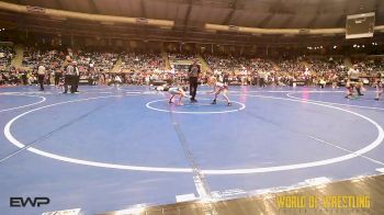 55 lbs Round Of 32 - Camri Bales, Eastside United vs Preslie Dickerson, Blue Devil Wrestling