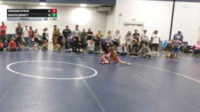 60 lbs Final - Graham Dyson, PA vs Kohyn Deputy, PA