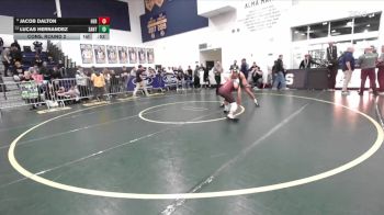 144 lbs Cons. Round 2 - Jacob Dalton, Heritage vs Lucas Hernandez, Santiago (Corona)