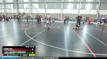 47-48 lbs Round 2 - Hank Day, Basement Boys WC vs Cora Sandelin-Bernard, Bonners Ferry WC