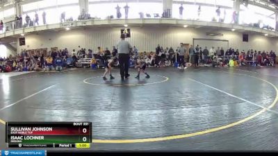 50 lbs Cons. Round 2 - Sullivan Johnson, East Noble TUF vs Isaac Lochner, Indiana