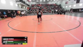 138 lbs Semifinal - Justyce Zuniga, Toppenish vs Xavier Salinas, Richland