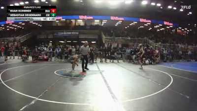 126 2A Quarterfinal - Noah Scribner, Brandon vs Sebastian Degennaro, Jensen Beach